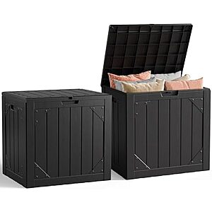 $29.98* | 2-Pack MAKE CHANGES 30-Gal Outdoor Storage Box at Amazon
