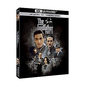 $11.85* | The Godfather Part II (4K UHD + Digital) at Amazon