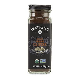 [S&S]2.4 Ounce Watkins Gourmet Organic Spice Jar, Ground Cloves $3.84 + Free S&H w/ Prime or $35+