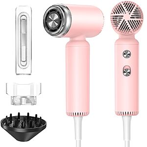 Webeauty Travel Mini High-Speed Blow Dryer with Diffuser, Professional Ionic Hairdryer $27.99