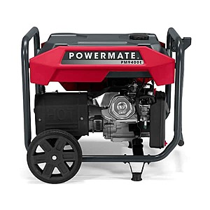 Powermate Pulsar 7500W Electric Start Portable Generator (PM9400E) $399 + Free Shipping