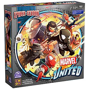 Marvel United Spider-Geddon Strategy Board Game $12.23 + Free Shipping w/ Prime or on orders over $35