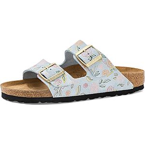 Birkenstock Women's Arizona Sandals (Baby Blue Flower Print) $72.48 + Free Shipping