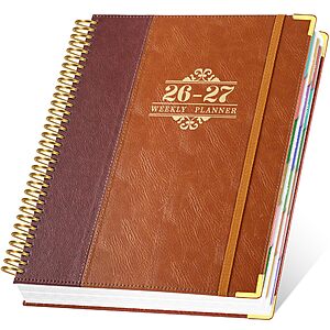 $15.06, CAGIE 2026-2027 Weekly & Monthly Academic Planner, Jul 2026-Dec 2027, Shipping is free w/ Prime or on $35+.