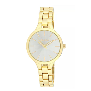BCBG Maximara Womens Gold Stainless Steel Watch $27 + FS