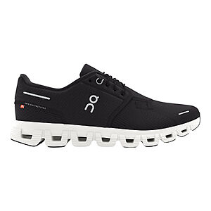 On Men's ON Cloud 6 Running Shoes (Black / White, Sizes: 8-14) $128 + Free Shipping