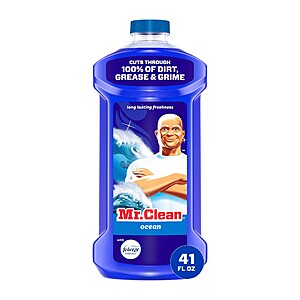 Mr. Clean Ocean All-Purpose Floor Cleaning Liquid ( Other Scents Available )- 41 fl oz $3.99
