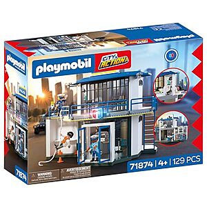 Playmobil Police Station with Investigation Room Playset (71874) $52.49 + Free Shipping