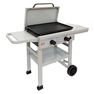 26" 2-Burner Classic SmartTemp Propane Flat Top Griddle (Chalk) $99.00 + Free Store Pickup at Home Depot