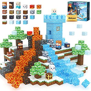 100-Piece 0.8" Kidiyee Magnetic Building Blocks $10.08 + Free Shipping w/ Prime or on $35+