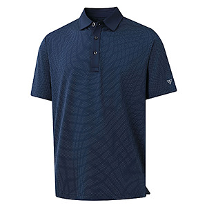 Jacquard Mens Golf Shirts $12.96