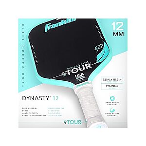 Franklin Pro FS Tour Featherweight Dynasty 12mm Core Paddle $60