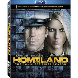 Homeland: Season 1 [Blu-ray] $8.27 Walmart.com