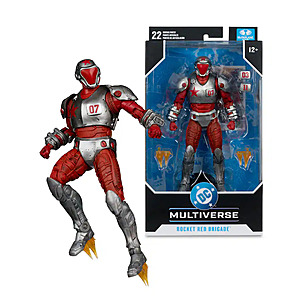 McFarlane Toys DC Multiverse Rocket Red Brigade 7.25" Action Figure (Justice League: Generation Lost) $9.49 + Free Store Pickup at Best Buy