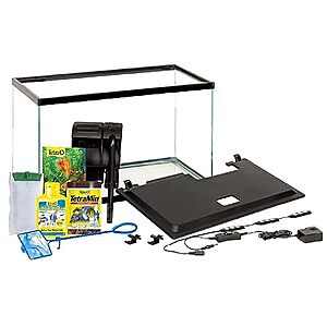 10-Gallon Tetra LED Glass Aquarium Complete Starter Kit $65.98 + Free Shipping