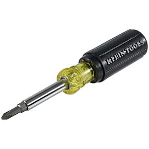 [NEW, AC] $8.98 | Klein Tools 5-In-1 Multi-Bit Screwdriver / Nut Driver with 2 Slotted, 2 Philips, and 1 Nut Driver Tip (32476) at Amazon