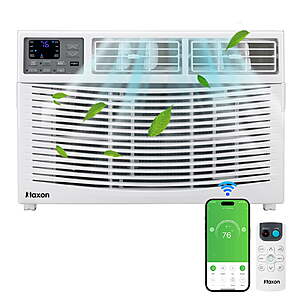 8,000 BTU Ktaxon 115-Volt Window  Air Conditioner With WiFi and Eco Mode For Medium Rooms (White) $189.99 + Free Shipping