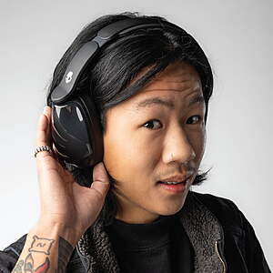 $49.88 FS WALMART Skullcandy Hesh 540 ANC Wireless over-Ear Headphones with Active Noise Canceling, True Black or White color