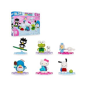 $6.61: (6 Pack) BLDR Hello Kitty and Friends Minifigures(Hello Kitty, Cinnamoroll, Pochacco, Tuxedosam, Keroppi, & Badtz-Maru) at Woot!
