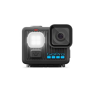 GoPro LIT Hero Compact Waterproof Action Camera w/ Built-in Light, 4K60 Video, 12MP Photo & Touch Screen $190 + Free Shipping