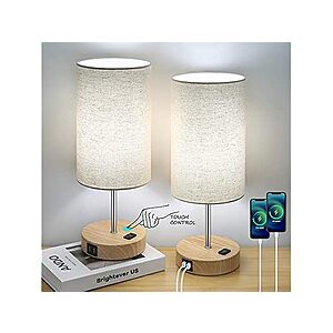Woot - Brightever Table Lamp Set of 2 - $24.99