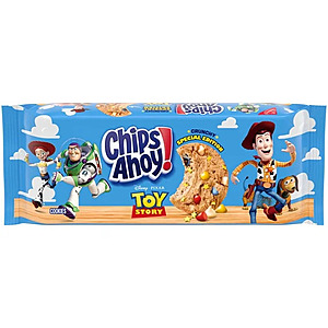 $3 WM Cash + CHIPS AHOY! with Disney and Pixar's Toy Story Candy Blasts Fudgy Chocolate Chip Cookies, 9.5 oz $4.97