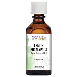 2 fl oz Aura Cacia Essential Oil, Awakening Lemon Eucalyptus $7 + Free S&H w/ Prime or $35+