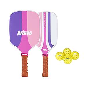 7-Piece Prince Wood Pickleball Set w/ Bag (Pink) $10.97 + Free Camping World Store Pickup or Free Shipping on $99+ Orders
