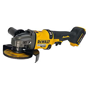 DEWALT FLEXVOLT 60V MAX 4-1/2 in to 6 in Cordless Grinder (DCG418B) – 13 Amp Power, 9,000 RPM, Kickback Brake, Tool Only $153
