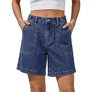 luvamia Shorts with Pockets for Women Denim Shorts for Women Timeless $19.83