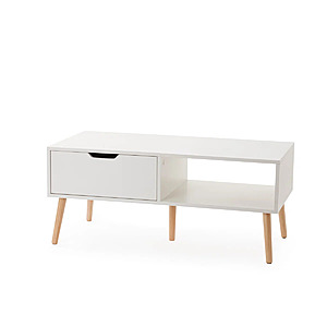 DormCo Single Coffee Table (White) $30.80 + Free Shipping on $35+