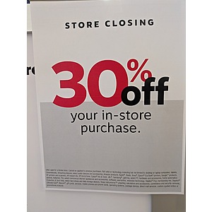 Staples Store Cosing - Morristown, NJ