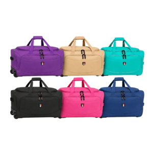 22" Tucci Italy Rolling Duffel Bag (Various Colors) $29.99 + Free Shipping