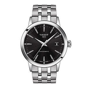 Tissot mens Classic Dream Stainless Steel Dress Watch Grey T1294071105100 $450