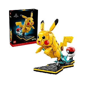 LEGO Pokémon Pikachu and Poké Ball 72152, 2050 Pieces $159.99