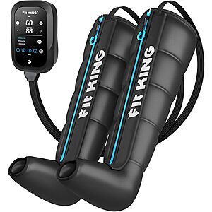 (prime) Fit King Cordless Rechargeable 5-Zone Leg Massager Recovery System $145 + Free S/H