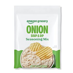4/$1.87 S&S Multibuy Amazon Grocery, Onion Soup & Dip Seasoning Mix, 1 Oz