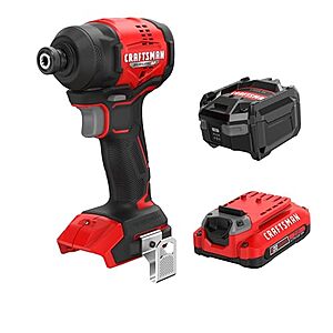 Craftsman V20 Brushless RP Compact Impact Driver Kit (CMCF811D1) $79.00 + Free Shipping