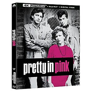 Pretty in Pink [4K UHD + Blu-Ray + Digital Copy] $12.46 Amazon.com