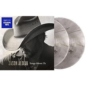 Jason Aldean "Songs About Us" (Clear Smoke 2LP Vinyl) $27.68 + Free Shipping w/ Prime or on $35+