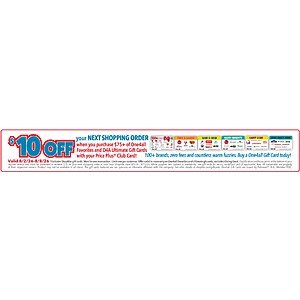 ShopRite Supermarkets 8/2-8/8: Purchase $75 in select One4All GC get a $10 Grocery Voucher valid 8/9-8/15