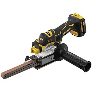 $159.99* | DeWALT 20V MAX XR Brushless Cordless Bandfile Belt Sander (Tool Only) at Amazon