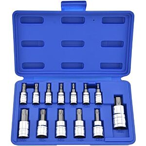 $15.40* | 13-Pc Neiko Tamper Proof Torx Bit S2 Steel Socket Set at Amazon