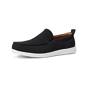 Amazon Essentials Men Slip Deck Shoe Loafers  in Tan or Black $10.99 WOOT FS PRIME (8-13 MENS)