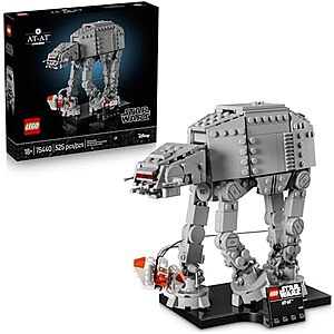 $51.95* | 525-Piece LEGO Star Wars: Starship Collection - AT-AT (75440, 2026) at Amazon