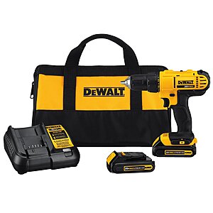 DEWALT 20-volt Max 1/2-in Keyless Cordless Drill 2 -Batteries Included, and Charger Included one_size | DCD771C2