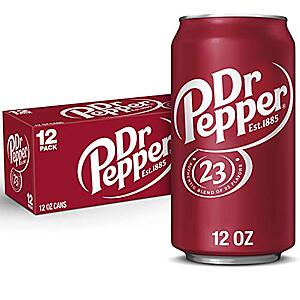 [SnS, AC] $14.74* | 3 × 12-Pk 12-Oz Dr Pepper Soda ($4.91 each) at Amazon (40.9￠ each)