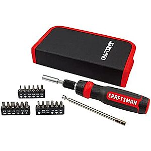 $15.99* | 26-Piece Craftsman Multi-Bits Ratcheting Screwdriver at Amazon