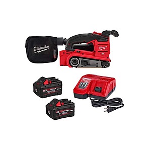 M18 FUEL 18-Volt Lithium-Ion Cordless Belt Sander w/ (2) FORGE 8.0 Ah Batteries & Charger $449