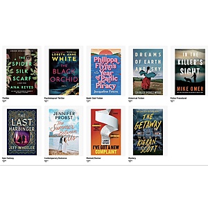 Free Kindle Books - August 2026 First Reads - For Amazon Prime Members